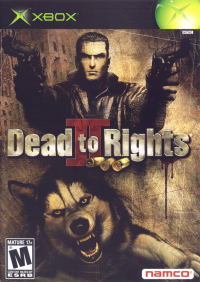 Dead to Rights II PAL Xbox box art